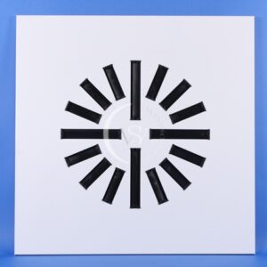 DIFUSOR RADIAL SOBRE PLACA PARA TECHO DAMR
